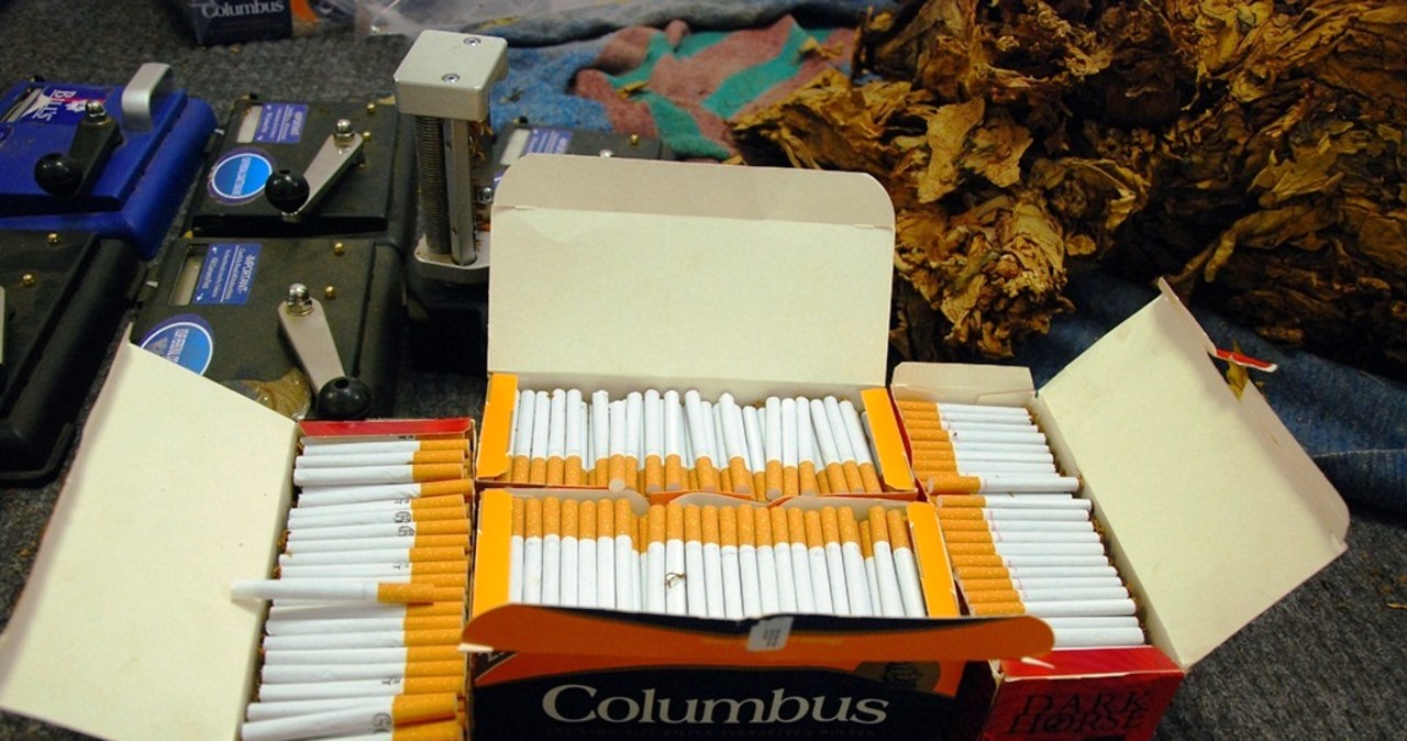 Służba Celna zlikwidowała nielegalną fabrykę papierosów