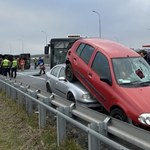 Służby ćwiczyły na autostradzie A1. Scenariusz zakładał poważny wypadek