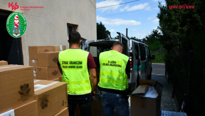 Służby KAS przejęły papierosy bez akcyzy o wartości 2 mln zł