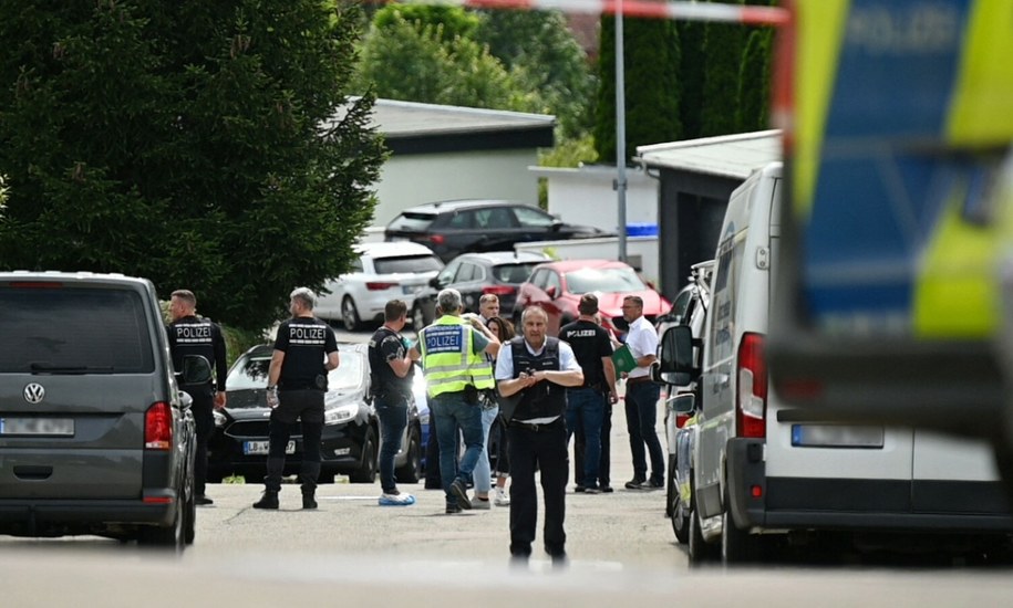 Służby na miejscu strzelaniny /SILAS STEIN/AFP /East News