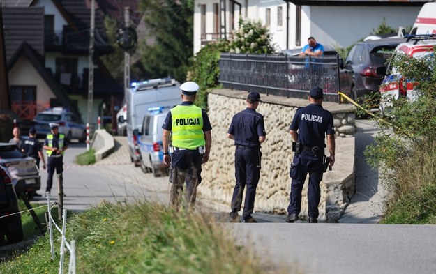 Służby na miejscu tragedii /Grzegorz Momot /PAP