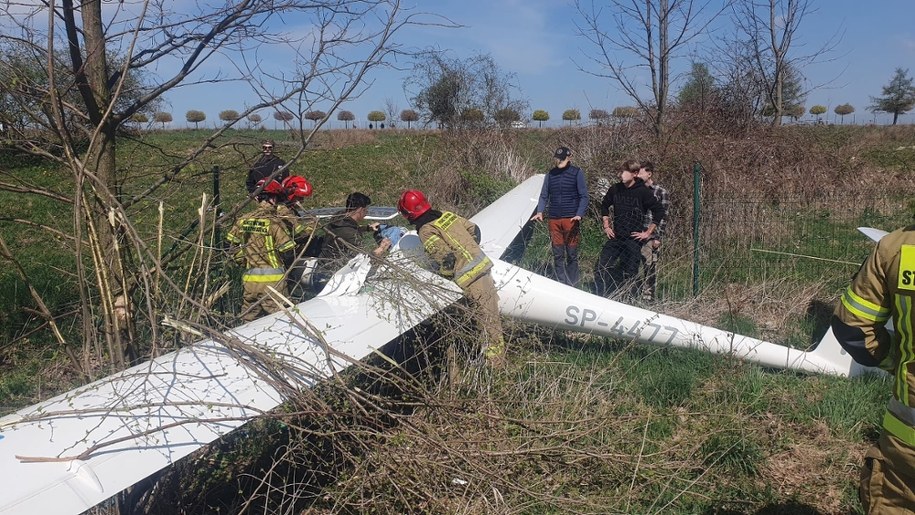 Służby na miejscu zdarzenia w Bielsku-Białej /KM PSP BIELSKO-BIAŁA /Państwowa Straż Pożarna