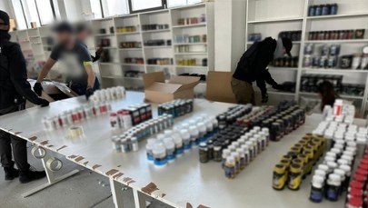 Służby rozbiły grupę, która sprzedawała suplementy diety. W składzie narkotyki i dopalacze