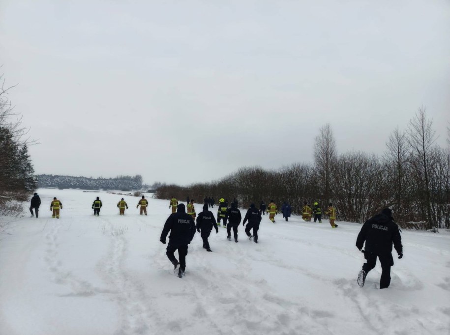Służby szukające zaginionej 37-latki /KPP Włodawa /Policja