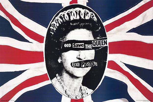 Słynna okładka "God Save The Queen" Sex Pistols /