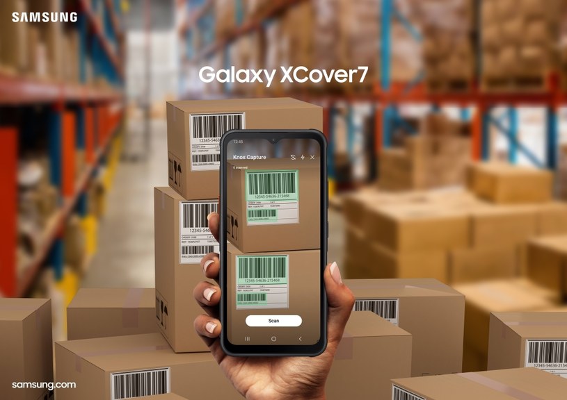 Smartfon Samsung Galaxy XCover7 /Samsung /materiały prasowe