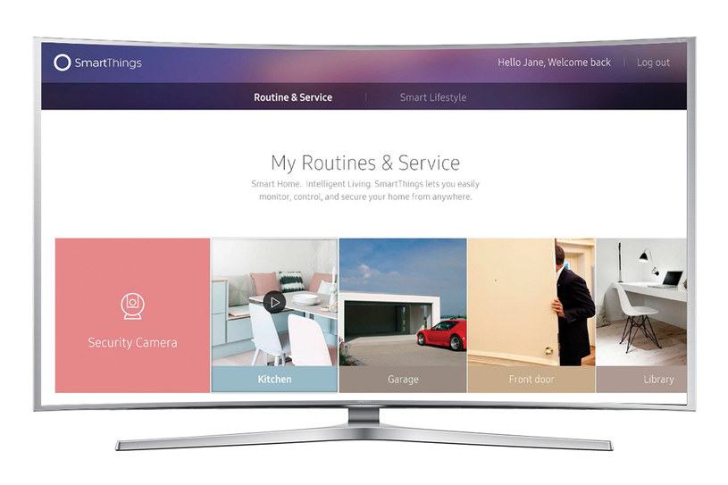 SmartThings - Samsung stawia na Internet Rzeczy, także w telewizorach /materiały prasowe