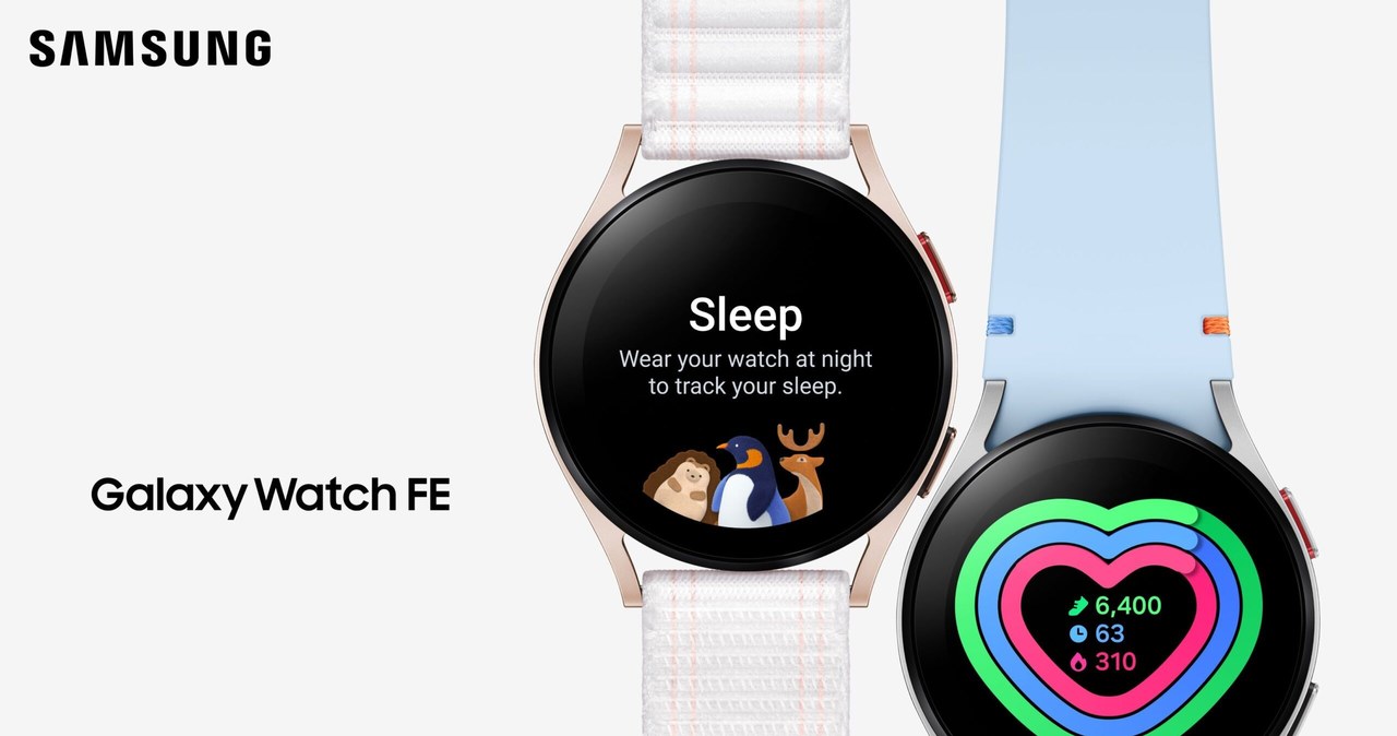 Smartwatch Samsung Galaxy Watch FE. /Samsung /materiały prasowe