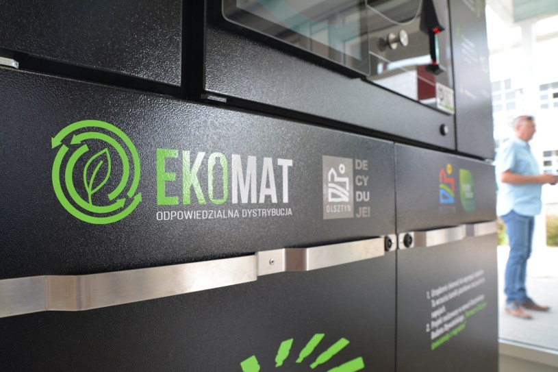 Śmieciomat w Olsztynie. /Urząd Miasta Olsztyna /materiały prasowe