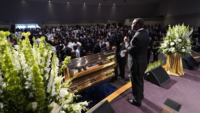 Śmierć George'a Floyda. Pogrzeb w Houston