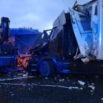 Śmierć przy wymianie koła. Poranna tragedia na A2