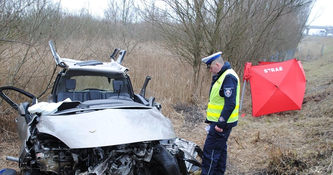 Śmierć trzech osób na obwodnicy Świecia /Policja