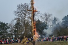 Śmiercicha spalona w Dziekanowicach