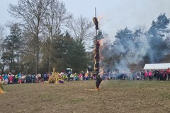 Śmiercicha spalona w Dziekanowicach