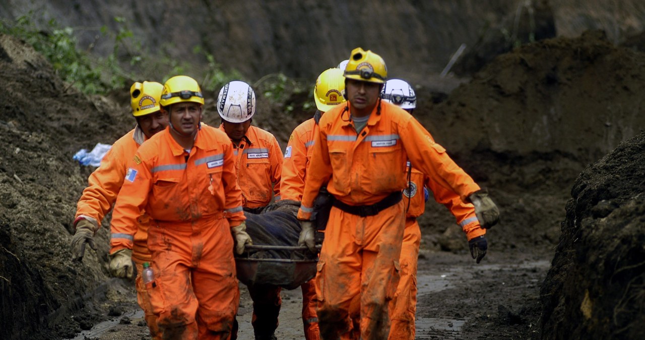 Śmiertelne żniwo błotnych lawin w Gwatemali