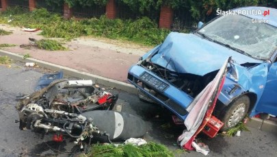 Śmiertelnie potrącił motorowerzystę. Był poszukiwany listem gończym