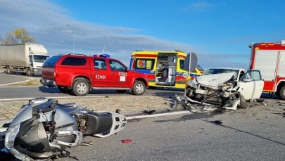 Śmiertelny wypadek koło Kluczborka. Nie żyje jedna osoba