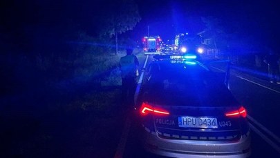 Śmiertelny wypadek koło Sompolna. Samochód wjechał w dom