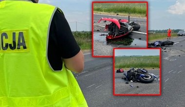 Śmiertelny wypadek motocyklistów. Gdy ciężarówka skręciła, zobaczyli koniec