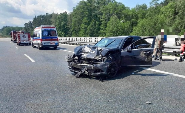 Śmiertelny wypadek na A4. Zderzyły się dwie osobówki