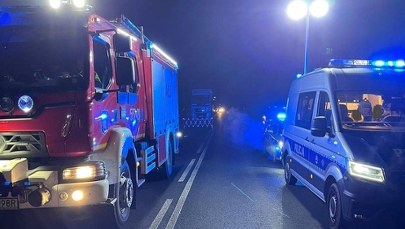 Śmiertelny wypadek na krajowej "dziesiątce". Droga zablokowana