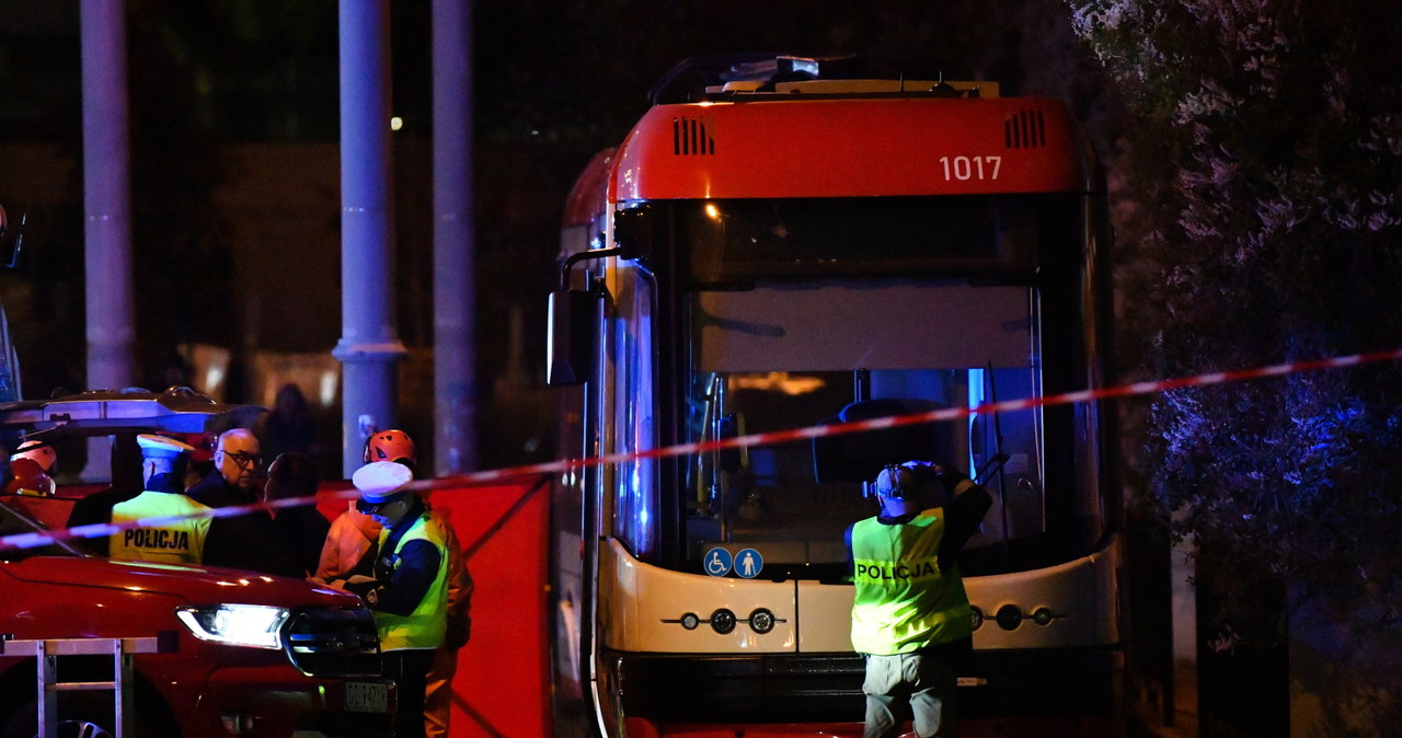 Śmiertelny wypadek na pętli tramwajowej w Gdańsku. Galeria