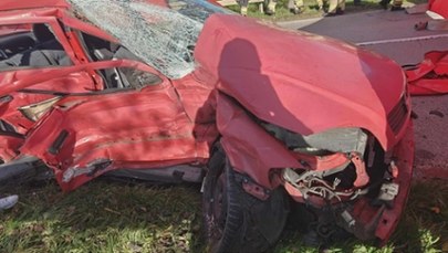 Śmiertelny wypadek pod Kielcami. Dwie osoby nie żyją, kolejne ranne