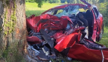 Śmiertelny wypadek w Chełmsku Śląskim. Seniorzy nie mieli szans