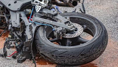 Śmiertelny wypadek w pobliżu Przasnysza. Zginął 29-letni motocyklista