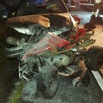 Śmiertelny wypadek w Radwanie. Nie żyje kierowca quada