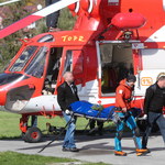 Śmiertelny wypadek w Tatrach. Mężczyzna spadł z wysokości 400 metrów