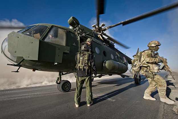"Śmigła" to najbezpieczniejszy środek transportu w "Afganie" /fot. Adam Roik/Combat Camera DOSZ /