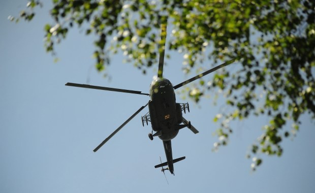 Śmigłowce na niebie, odgłosy wybuchów. Spokojnie, to ćwiczenia wojskowe