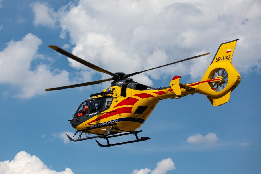 Śmigłowiec Lotniczego Pogotowia Ratunkowego (zdjęcie poglądowe) /Shutterstock