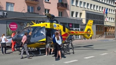 Śmigłowiec LPR zablokował centrum Opola. Ma awarię