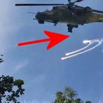 Śmigłowiec Mi-24 przeleciał tuż nad jego głową, strzelał pociskami i flarami