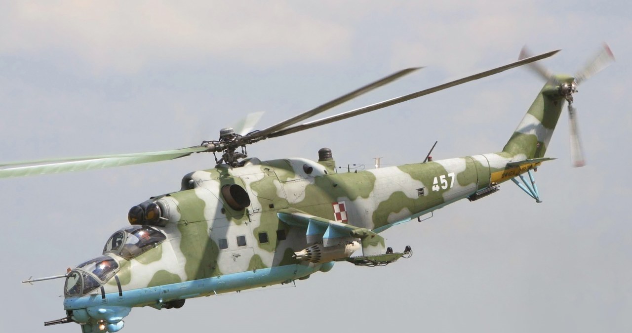 Śmigłowiec Mi-24 w Wojsku Polskim /Cezary Piwowarski /Wikimedia