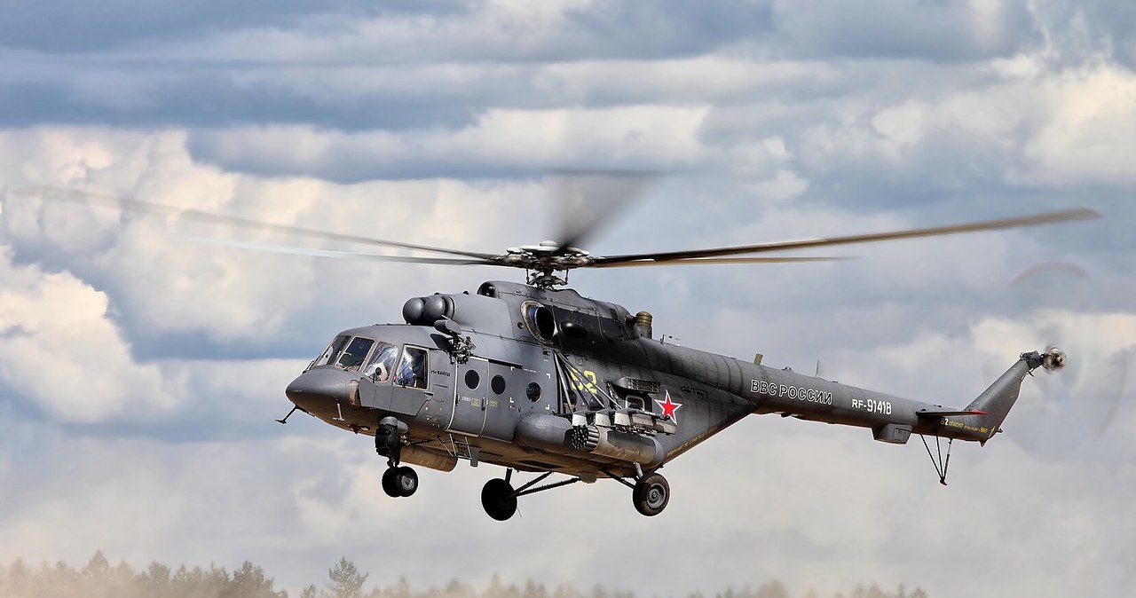 Śmigłowiec Mi-8 /Vitaly Kuzmin /Wikimedia