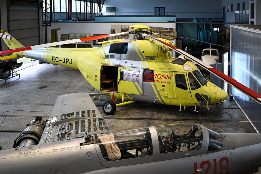 Śmigłowiec PZL W-3 Sokół /Darek Delmanowicz /PAP