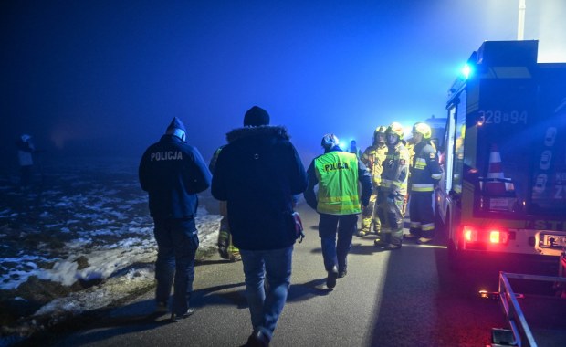 Śmigłowiec runął pod Rzeszowem. Jest wstępna hipoteza