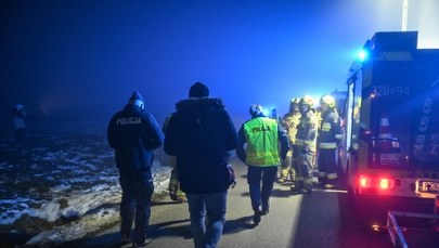 Śmigłowiec runął pod Rzeszowem. Jest wstępna hipoteza