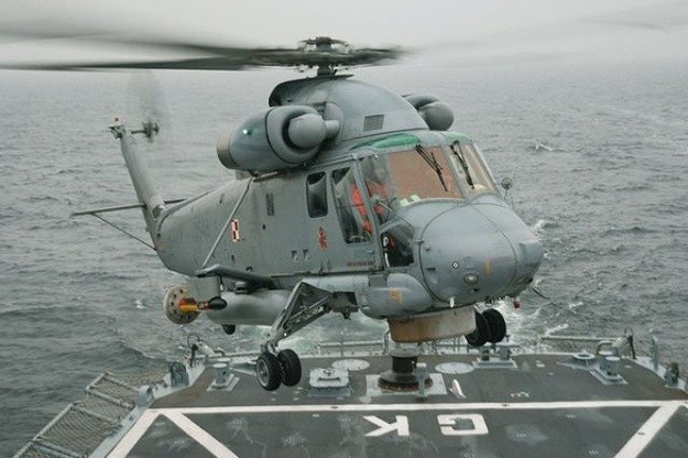 Śmigłowiec zwalczania okrętów podwodnych SH-2G /Polska Zbrojna
