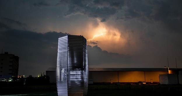 Smog Free Tower. Fot. Studio Daan Roosegaarde /Informacja prasowa