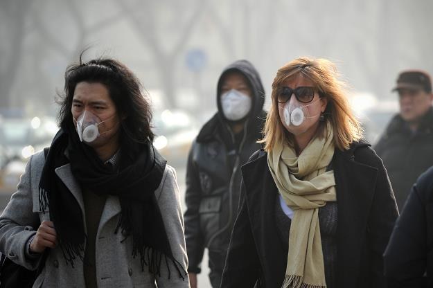 Smog na naszych ulicach /AFP