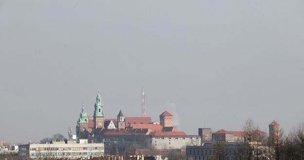 Smog nad Krakowem jest problemem dla mieszkańców i zabytków. Fot. Szymon Blik /Reporter