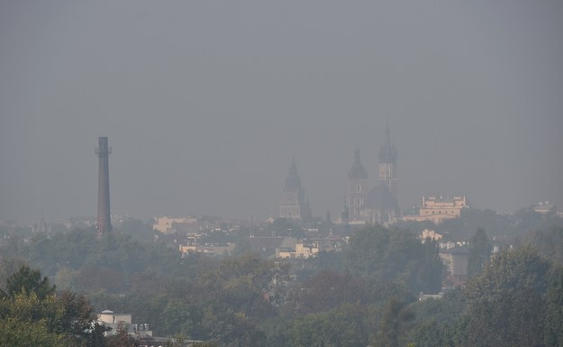 Smog nad Krakowem /Jacek Bednarczyk /PAP