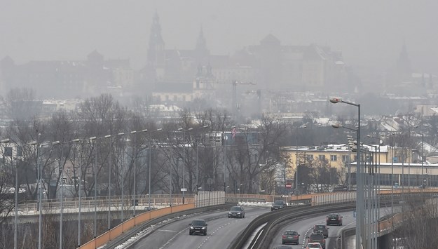 Smog nad Krakowem /Jacek Bednarczyk /PAP