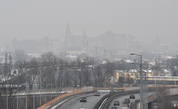Smog nad Krakowiem /PAP