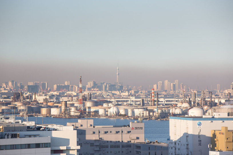 Smog nad Tokio nie jest niestety rzadkim zjawiskiem /Stanislav Kogiku/SOPA Images/LightRocket /Getty Images