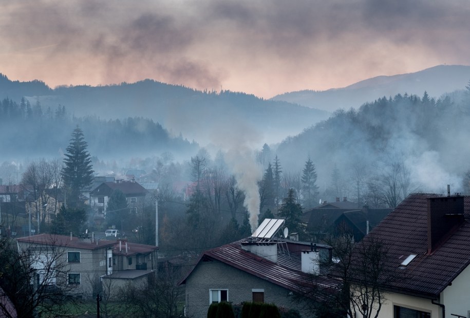 Smog w Śląskiem /Andrzej  Grygiel /PAP